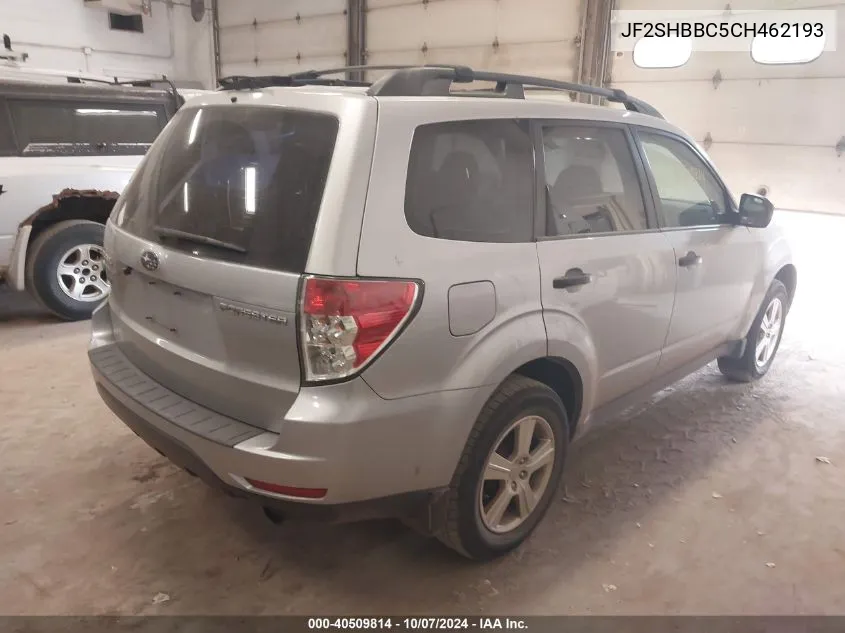 JF2SHBBC5CH462193 2012 Subaru Forester 2.5X