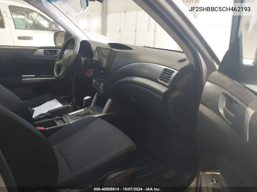 JF2SHBBC5CH462193 2012 Subaru Forester 2.5X