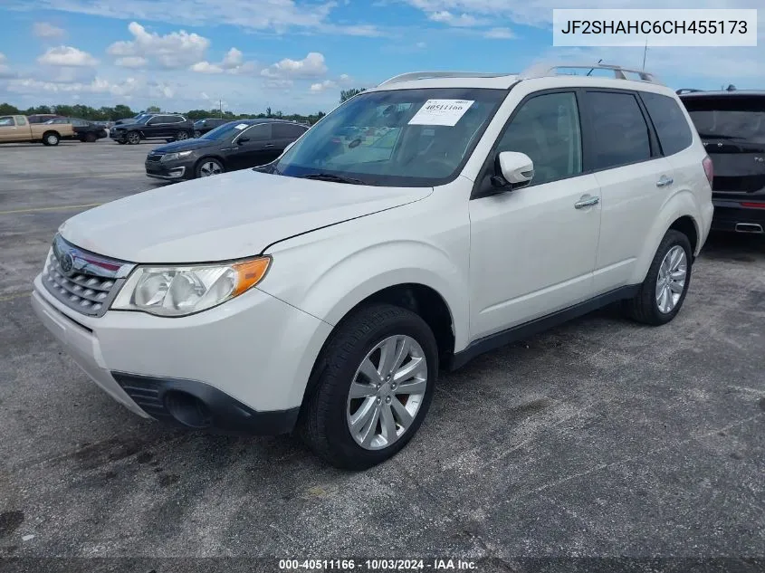 2012 Subaru Forester 2.5X Touring VIN: JF2SHAHC6CH455173 Lot: 40511166