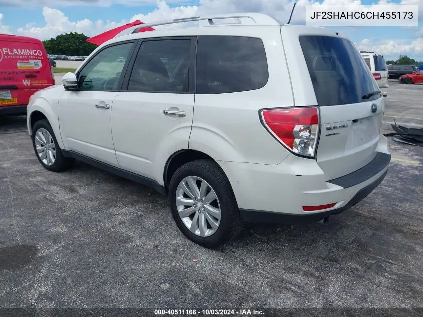 2012 Subaru Forester 2.5X Touring VIN: JF2SHAHC6CH455173 Lot: 40511166