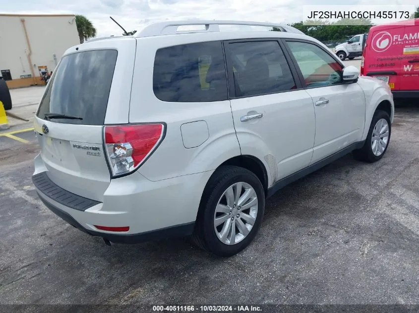 2012 Subaru Forester 2.5X Touring VIN: JF2SHAHC6CH455173 Lot: 40511166