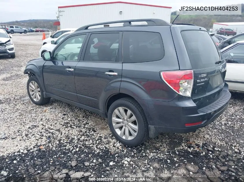 JF2SHACC1DH404253 2013 Subaru Forester 2.5X Premium