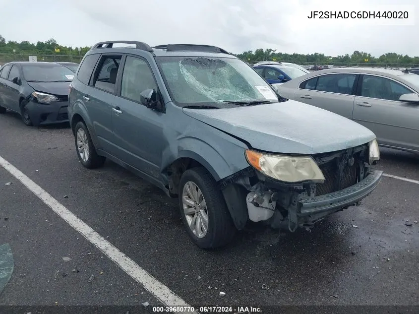 2013 Subaru Forester 2.5X Premium VIN: JF2SHADC6DH440020 Lot: 39680770