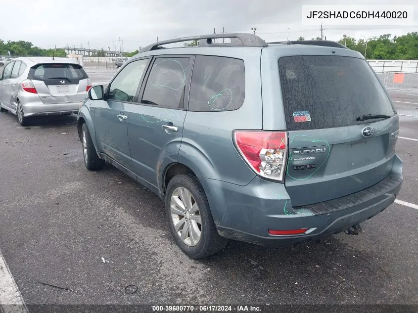 2013 Subaru Forester 2.5X Premium VIN: JF2SHADC6DH440020 Lot: 39680770