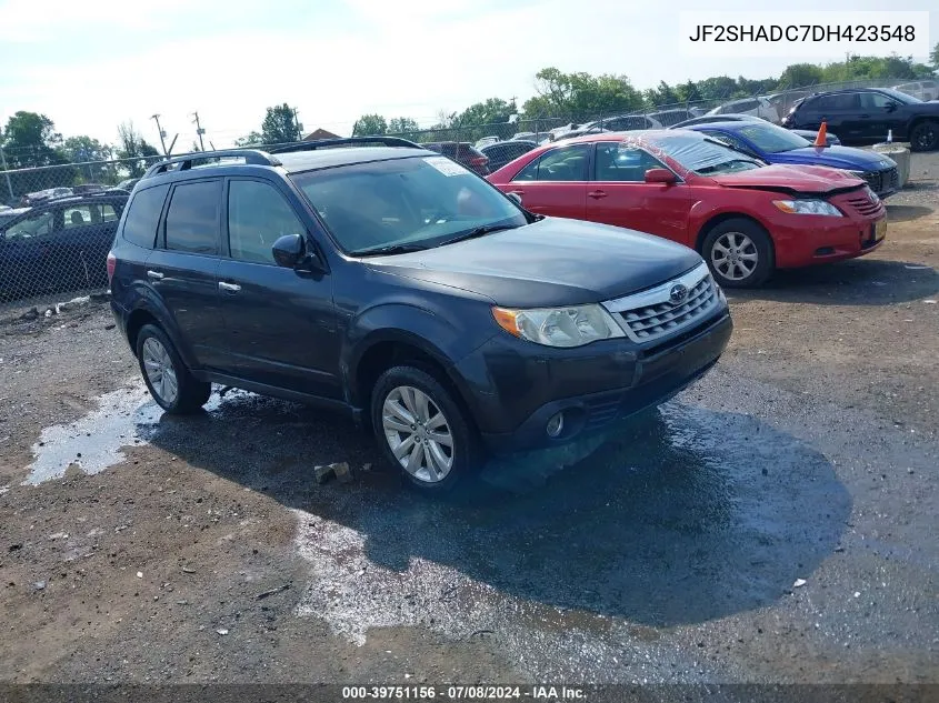 2013 Subaru Forester 2.5X Premium VIN: JF2SHADC7DH423548 Lot: 39751156