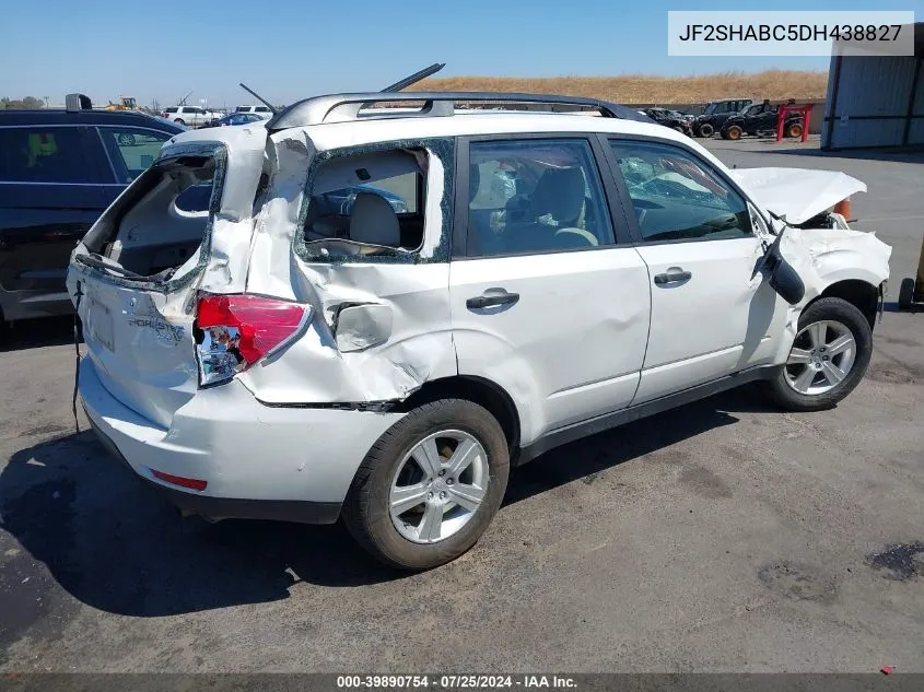 2013 Subaru Forester 2.5X VIN: JF2SHABC5DH438827 Lot: 39890754