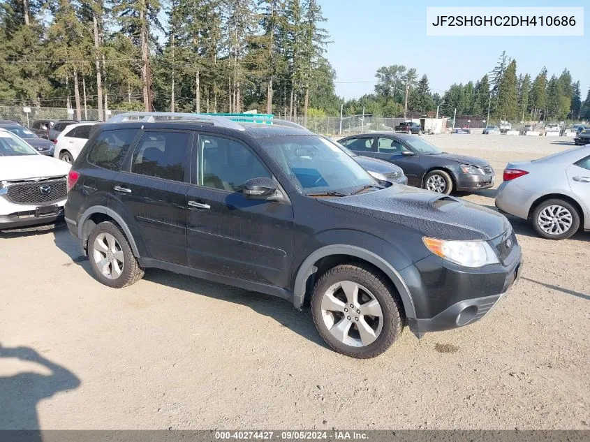 2013 Subaru Forester Touring VIN: JF2SHGHC2DH410686 Lot: 40274427