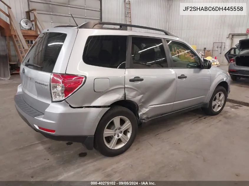 JF2SHABC6DH445558 2013 Subaru Forester 2.5X