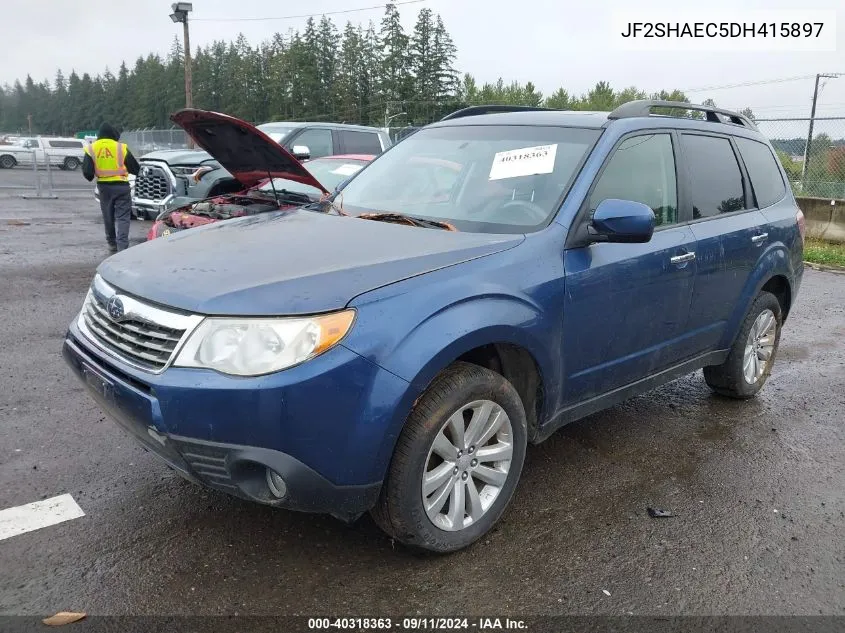 2013 Subaru Forester 2.5X Limited VIN: JF2SHAEC5DH415897 Lot: 40318363