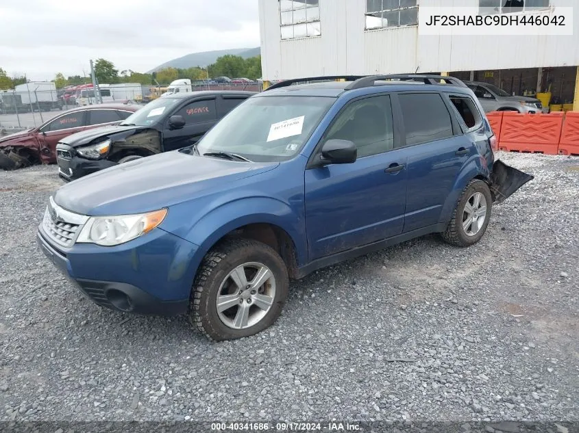 2013 Subaru Forester 2.5X VIN: JF2SHABC9DH446042 Lot: 40341686