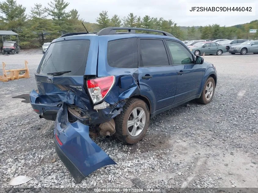 2013 Subaru Forester 2.5X VIN: JF2SHABC9DH446042 Lot: 40341686