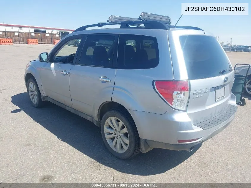 JF2SHAFC6DH430102 2013 Subaru Forester 2.5X Limited