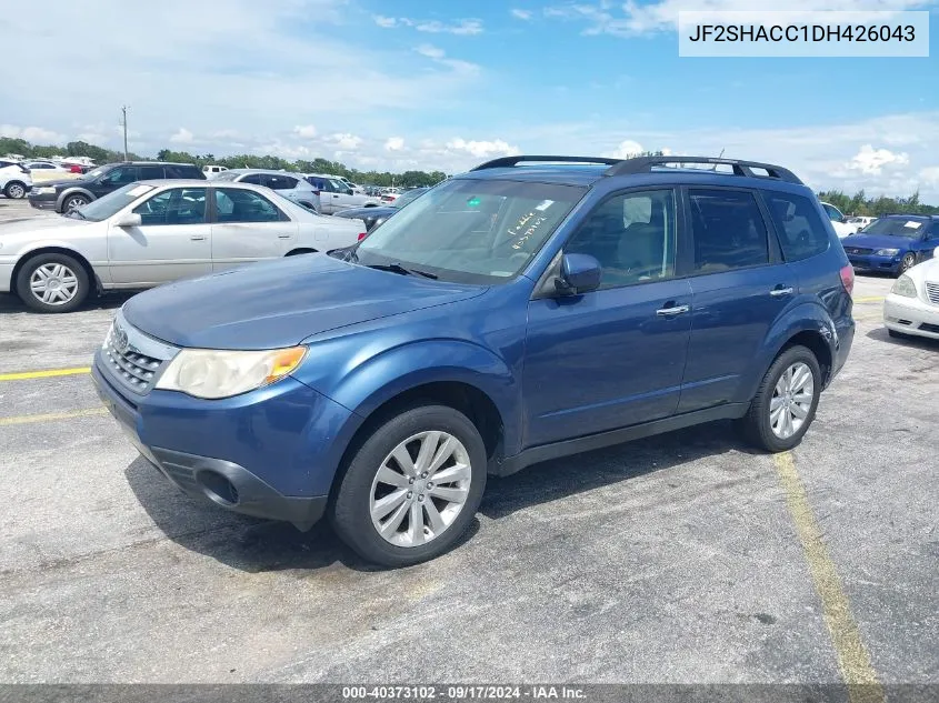 2013 Subaru Forester 2.5X Premium VIN: JF2SHACC1DH426043 Lot: 40373102