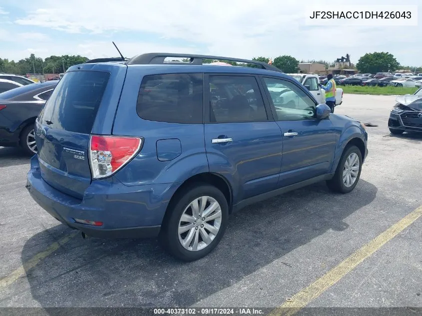 2013 Subaru Forester 2.5X Premium VIN: JF2SHACC1DH426043 Lot: 40373102