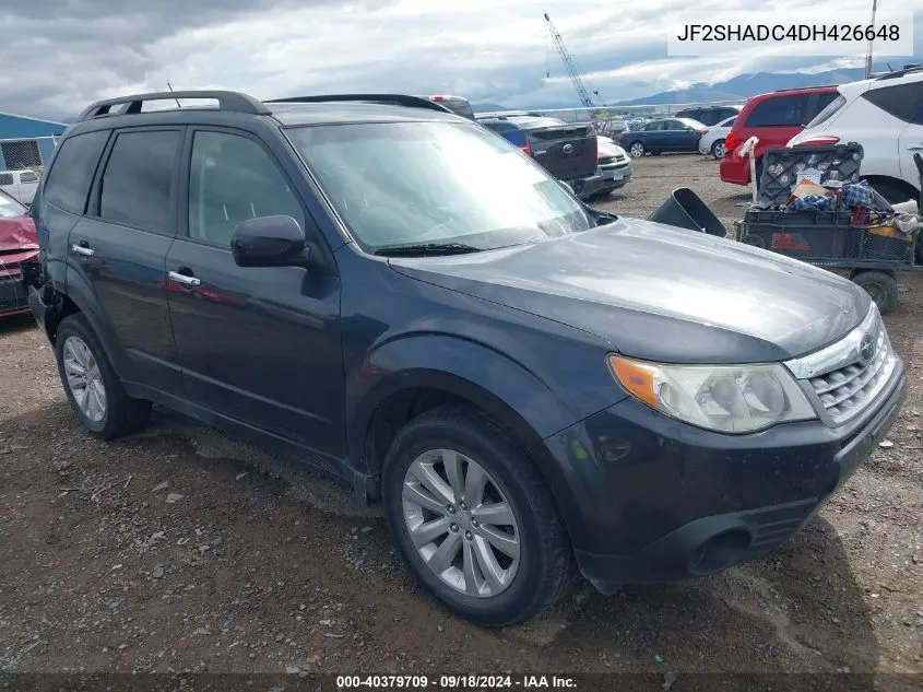 2013 Subaru Forester 2.5X Premium VIN: JF2SHADC4DH426648 Lot: 40379709