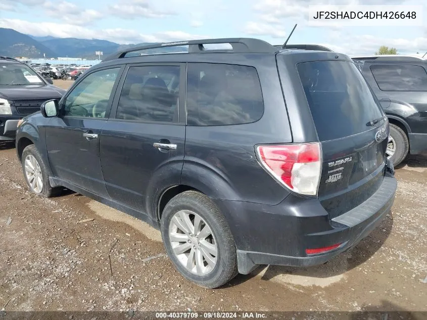 2013 Subaru Forester 2.5X Premium VIN: JF2SHADC4DH426648 Lot: 40379709