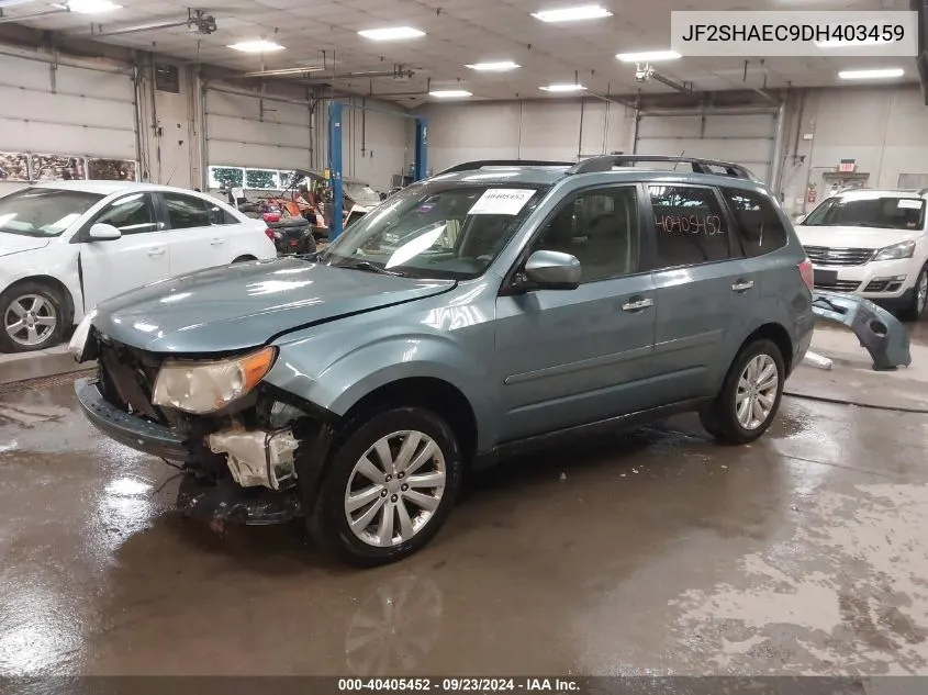 2013 Subaru Forester 2.5X Limited VIN: JF2SHAEC9DH403459 Lot: 40405452