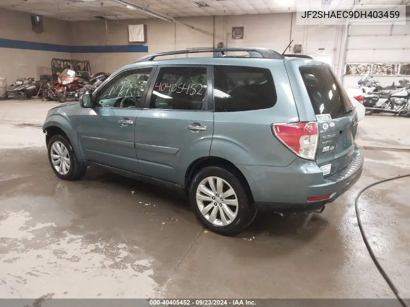 JF2SHAEC9DH403459 2013 Subaru Forester 2.5X Limited