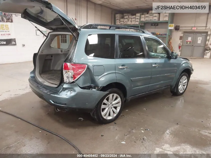 JF2SHAEC9DH403459 2013 Subaru Forester 2.5X Limited