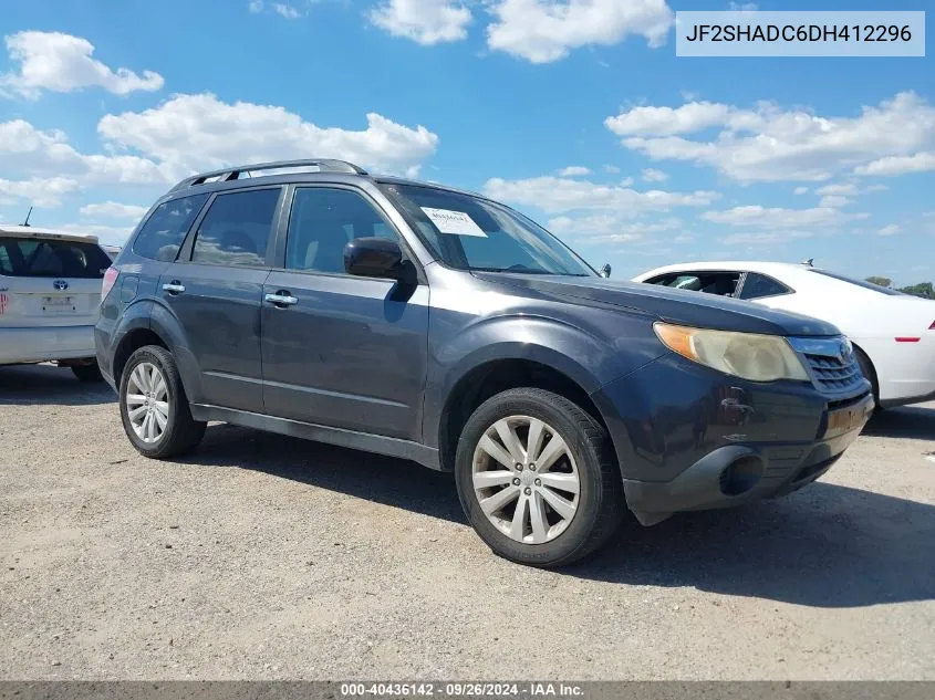 2013 Subaru Forester 2.5X Premium VIN: JF2SHADC6DH412296 Lot: 40436142