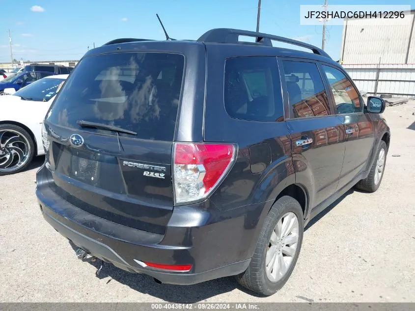 2013 Subaru Forester 2.5X Premium VIN: JF2SHADC6DH412296 Lot: 40436142