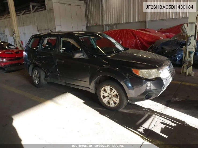 2013 Subaru Forester 2.5X VIN: JF2SHBAC5DH430184 Lot: 40468030