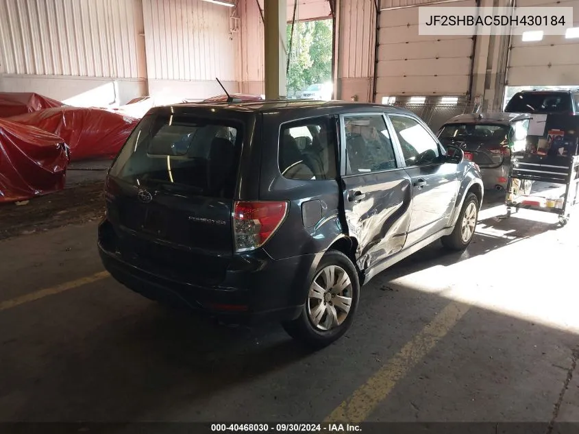 2013 Subaru Forester 2.5X VIN: JF2SHBAC5DH430184 Lot: 40468030