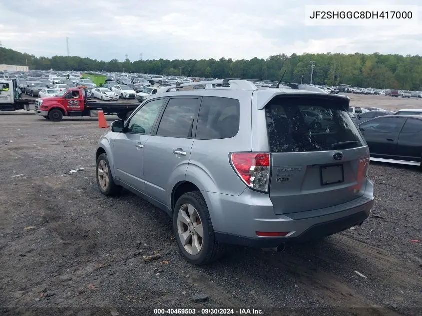 2013 Subaru Forester 2.5Xt Touring VIN: JF2SHGGC8DH417000 Lot: 40469503