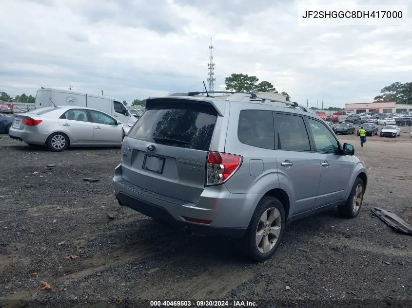 2013 Subaru Forester 2.5Xt Touring VIN: JF2SHGGC8DH417000 Lot: 40469503