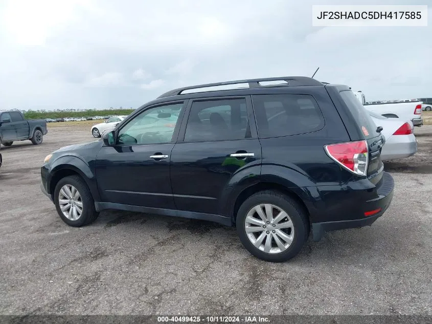 2013 Subaru Forester 2.5X Premium VIN: JF2SHADC5DH417585 Lot: 40499425