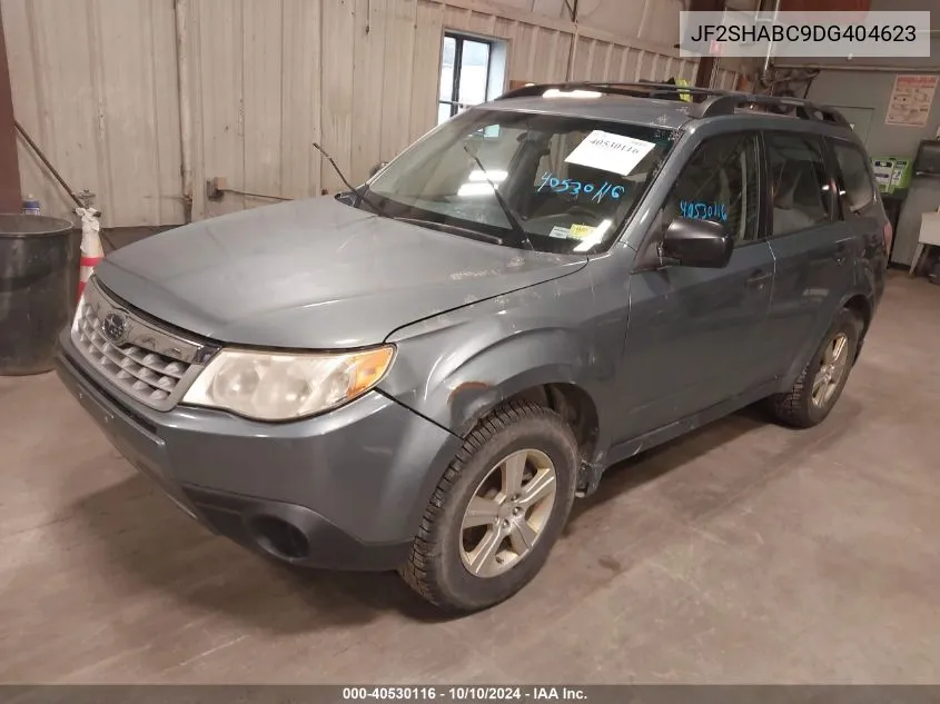 2013 Subaru Forester 2.5X VIN: JF2SHABC9DG404623 Lot: 40530116