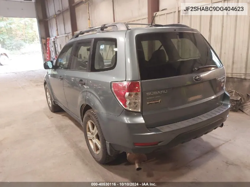 2013 Subaru Forester 2.5X VIN: JF2SHABC9DG404623 Lot: 40530116