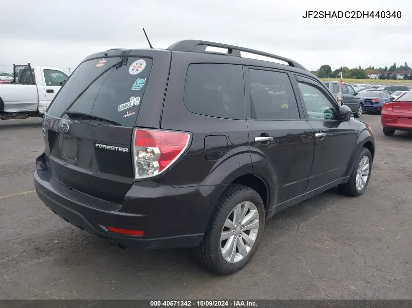 JF2SHADC2DH440340 2013 Subaru Forester 2.5X Premium