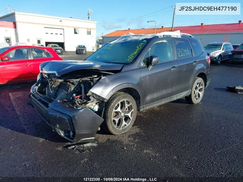 2014 Subaru Forester 2.0Xt Premium VIN: JF2SJHDC9EH477190 Lot: 12122330