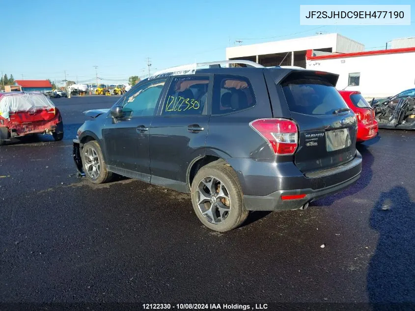 2014 Subaru Forester 2.0Xt Premium VIN: JF2SJHDC9EH477190 Lot: 12122330