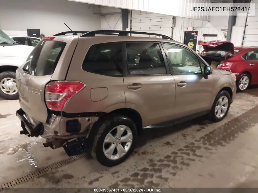 2014 Subaru Forester 2.5I Premium VIN: JF2SJAEC1EH528414 Lot: 39367431