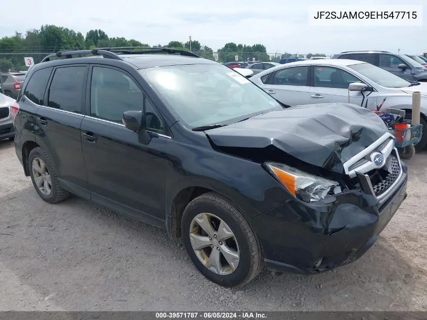 2014 Subaru Forester 2.5I Touring VIN: JF2SJAMC9EH547715 Lot: 39571787