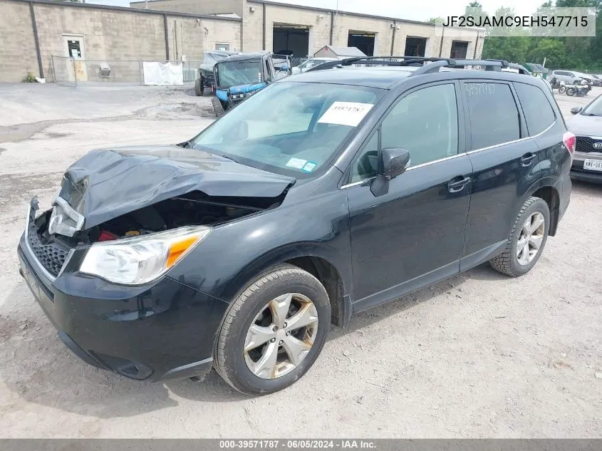 2014 Subaru Forester 2.5I Touring VIN: JF2SJAMC9EH547715 Lot: 39571787