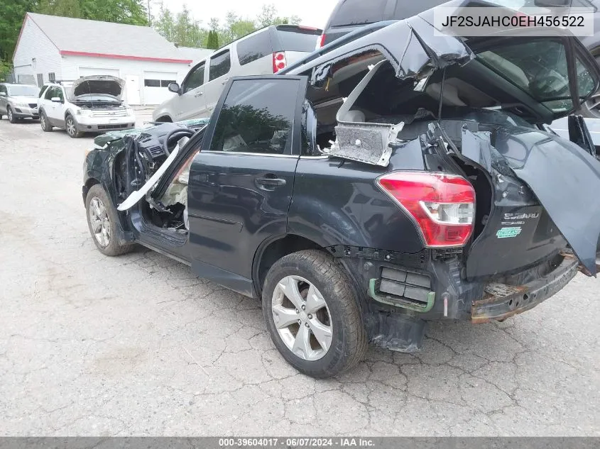 2014 Subaru Forester 2.5I Limited VIN: JF2SJAHC0EH456522 Lot: 39604017