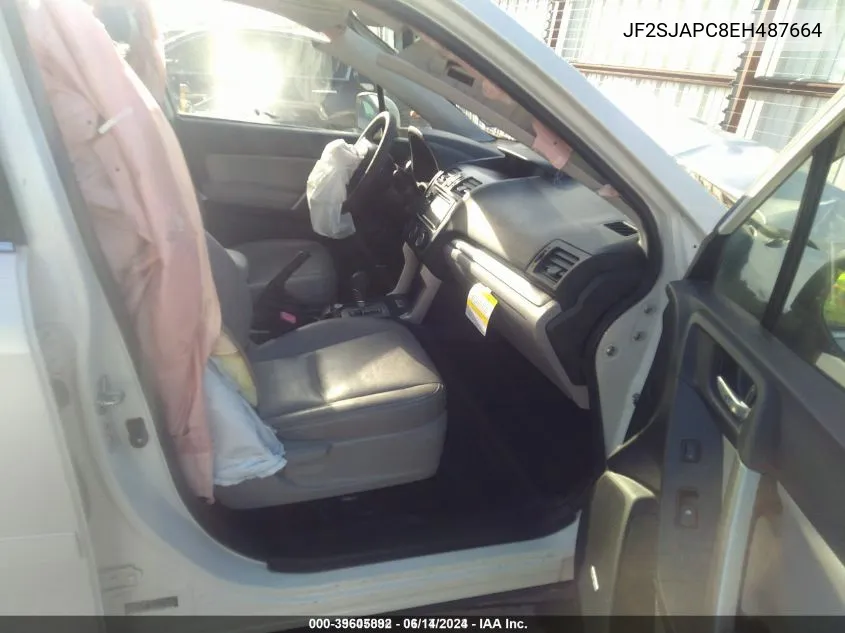 JF2SJAPC8EH487664 2014 Subaru Forester 2.5I Touring