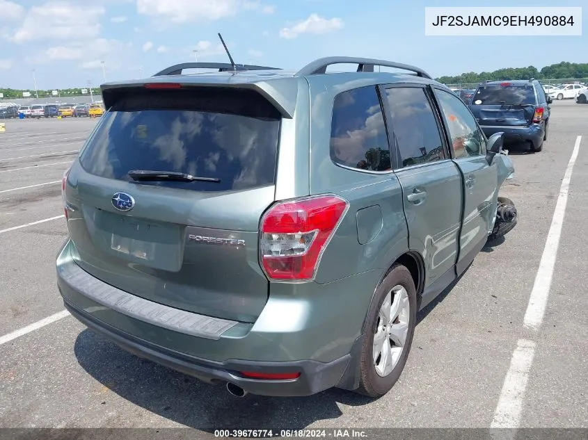 2014 Subaru Forester 2.5I Touring VIN: JF2SJAMC9EH490884 Lot: 39676774