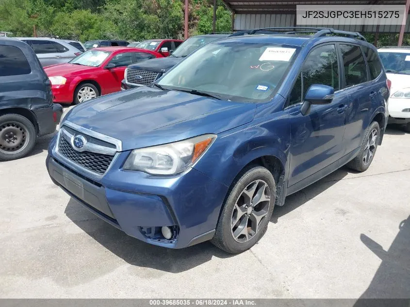 2014 Subaru Forester 2.0Xt Touring VIN: JF2SJGPC3EH515275 Lot: 39685035