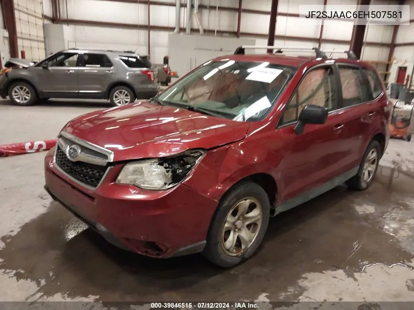 JF2SJAAC6EH507581 2014 Subaru Forester 2.5I