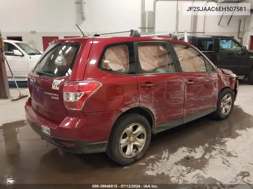 JF2SJAAC6EH507581 2014 Subaru Forester 2.5I