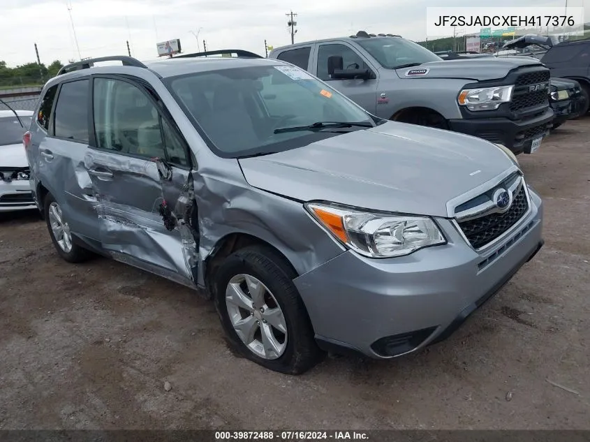 JF2SJADCXEH417376 2014 Subaru Forester 2.5I Premium