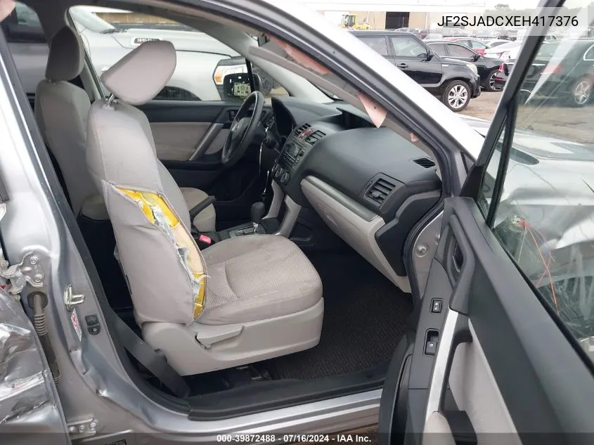 JF2SJADCXEH417376 2014 Subaru Forester 2.5I Premium