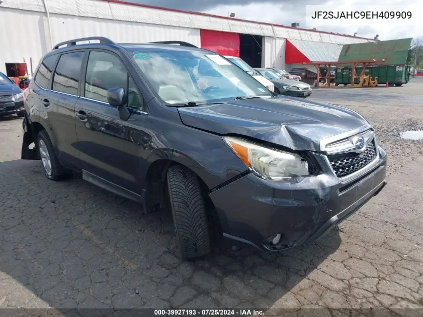 2014 Subaru Forester 2.5I Limited VIN: JF2SJAHC9EH409909 Lot: 39927193