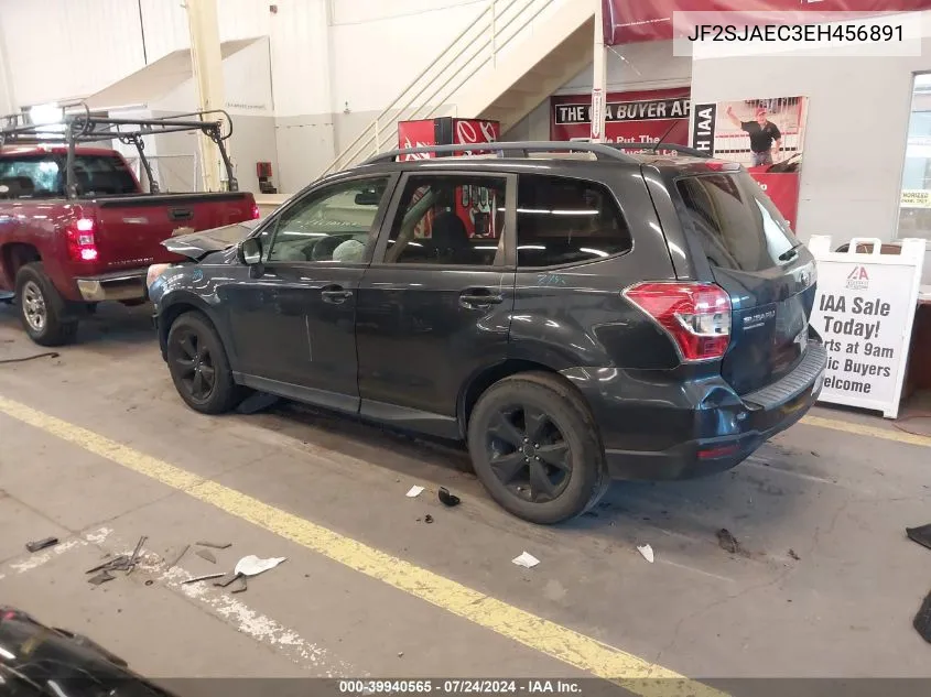 2014 Subaru Forester 2.5I Premium VIN: JF2SJAEC3EH456891 Lot: 39940565