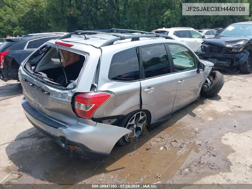 2014 Subaru Forester 2.5I Premium VIN: JF2SJAEC3EH440108 Lot: 39947393