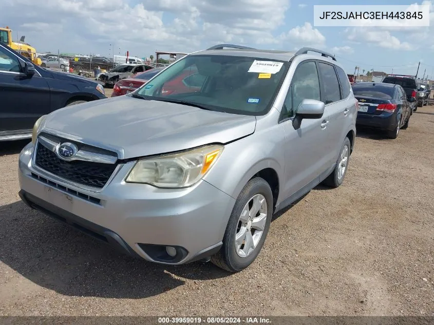 JF2SJAHC3EH443845 2014 Subaru Forester 2.5I Limited